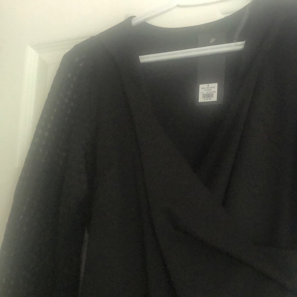 Black wrap dress - Picture 2 of 4